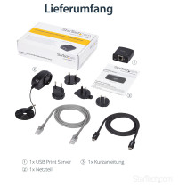 USB Network LPR print Server 10 100Mbps — Buy in Cyprus with Fast Delivery