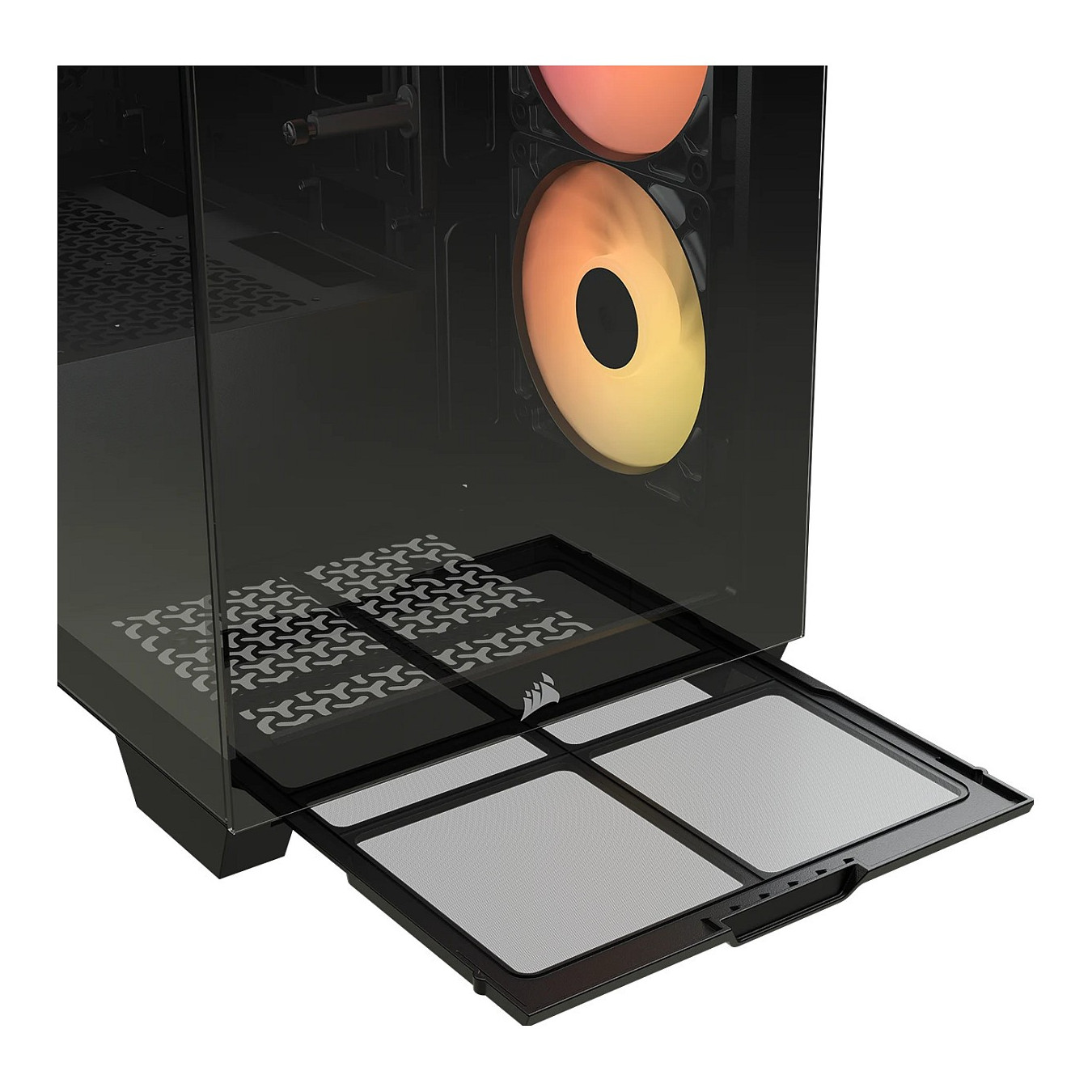 CORSAIR Midi 3500X RSR ARGB (Tempered Glass) Black — Buy in Cyprus with Fast Delivery