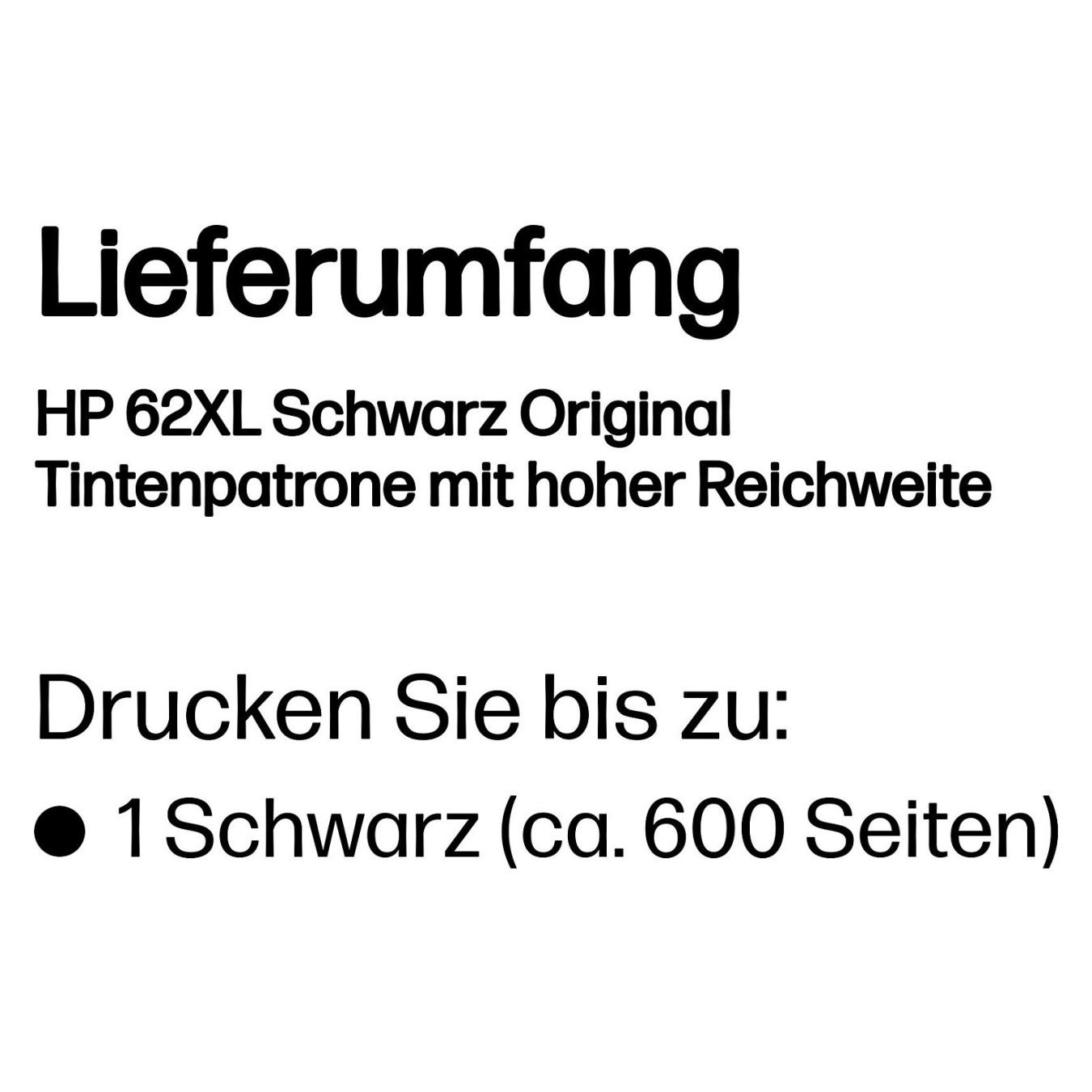 HP 62XL BLACK INK CARTRIDGE — Buy in Cyprus with Fast Delivery