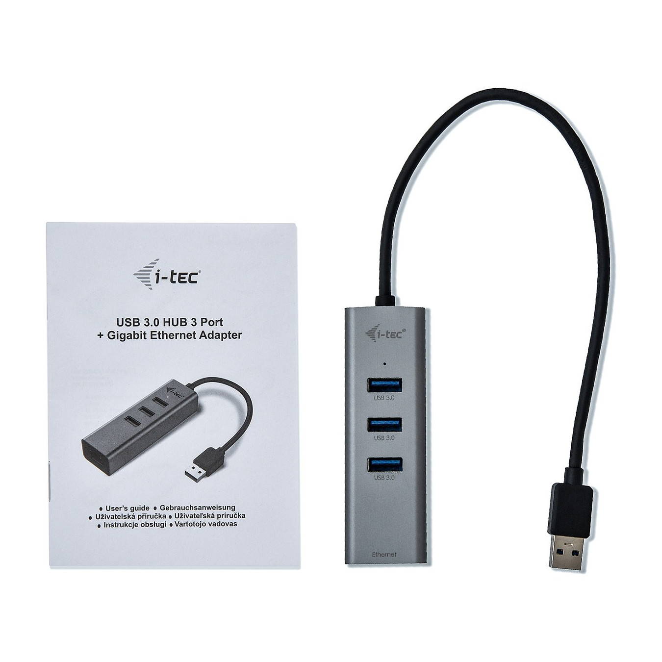 HUB USB3.0 to USB3.0 3-Port space-grey — Buy in Cyprus with Fast Delivery