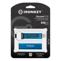 STICK 512GB Kingston IronKey Keypad 200 retail — Buy in Cyprus with Fast Delivery