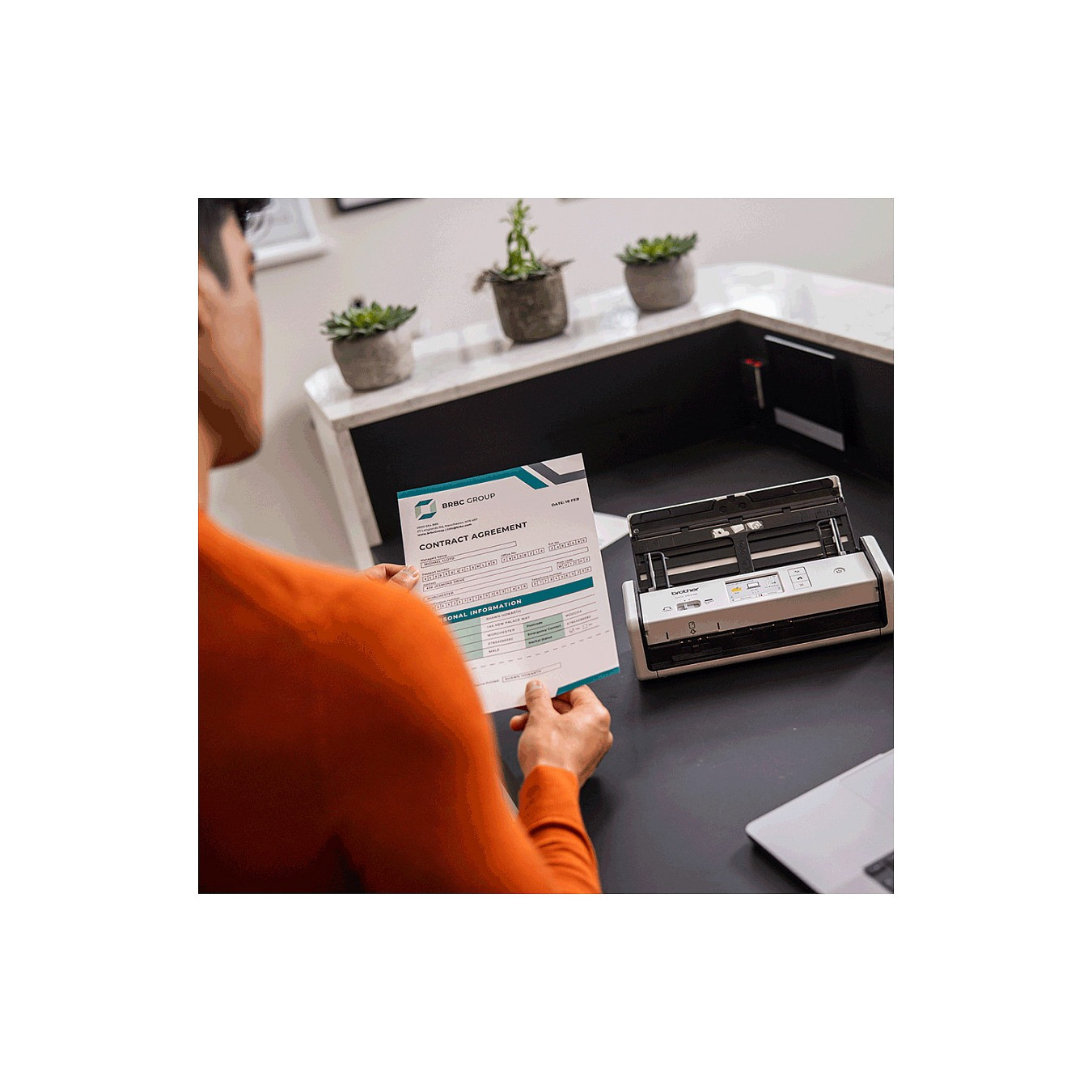 Scanner Brother ADS-1800W Duplex-Dokumentenscanner — Buy in Cyprus with Fast Delivery