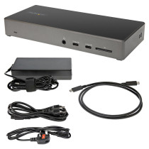 D StarTech TRIPLE 4K USB C DOCK -100W PD — Buy in Cyprus with Fast Delivery