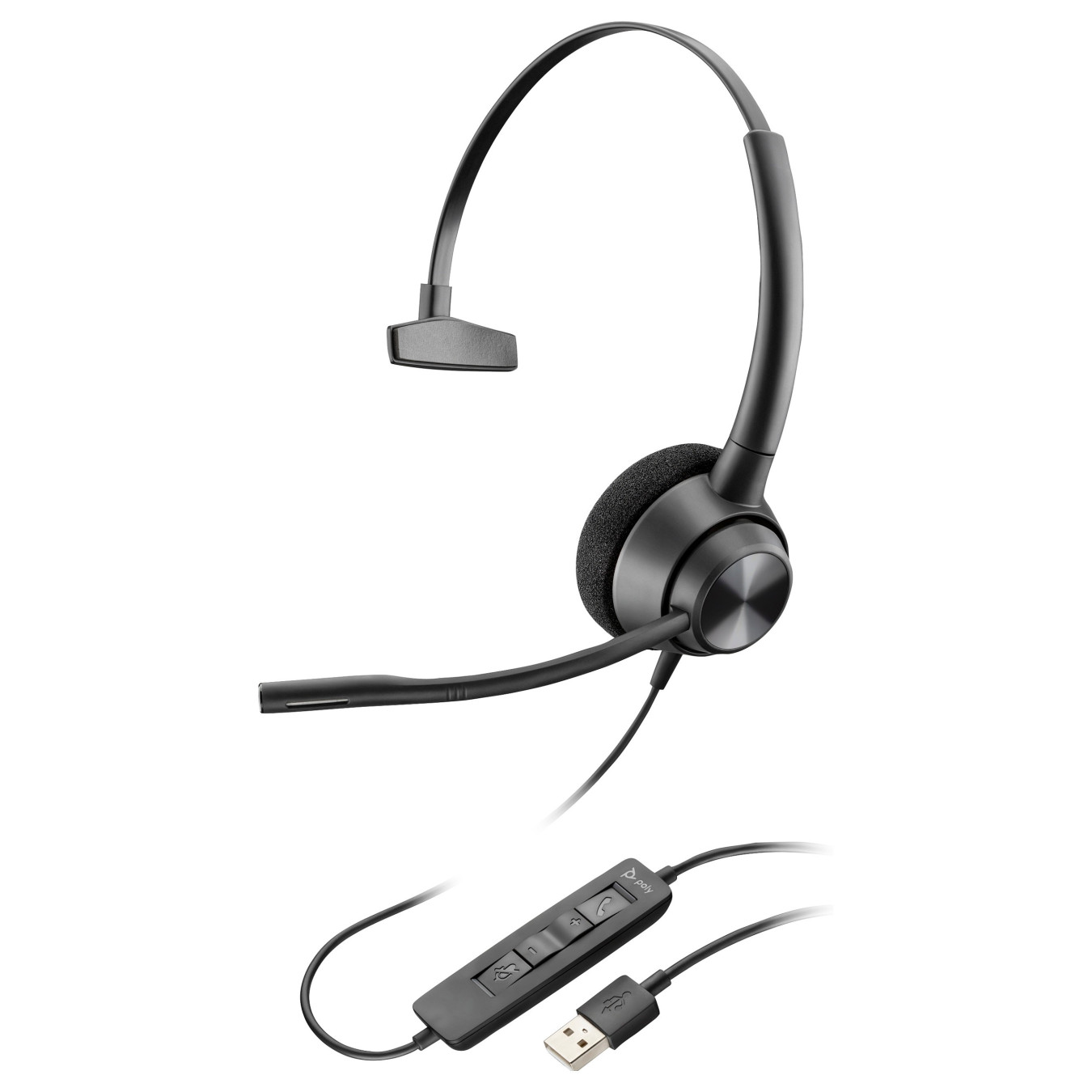 HP Poly Headset EncorePro 310 monaural USB-A — Buy in Cyprus with Fast Delivery