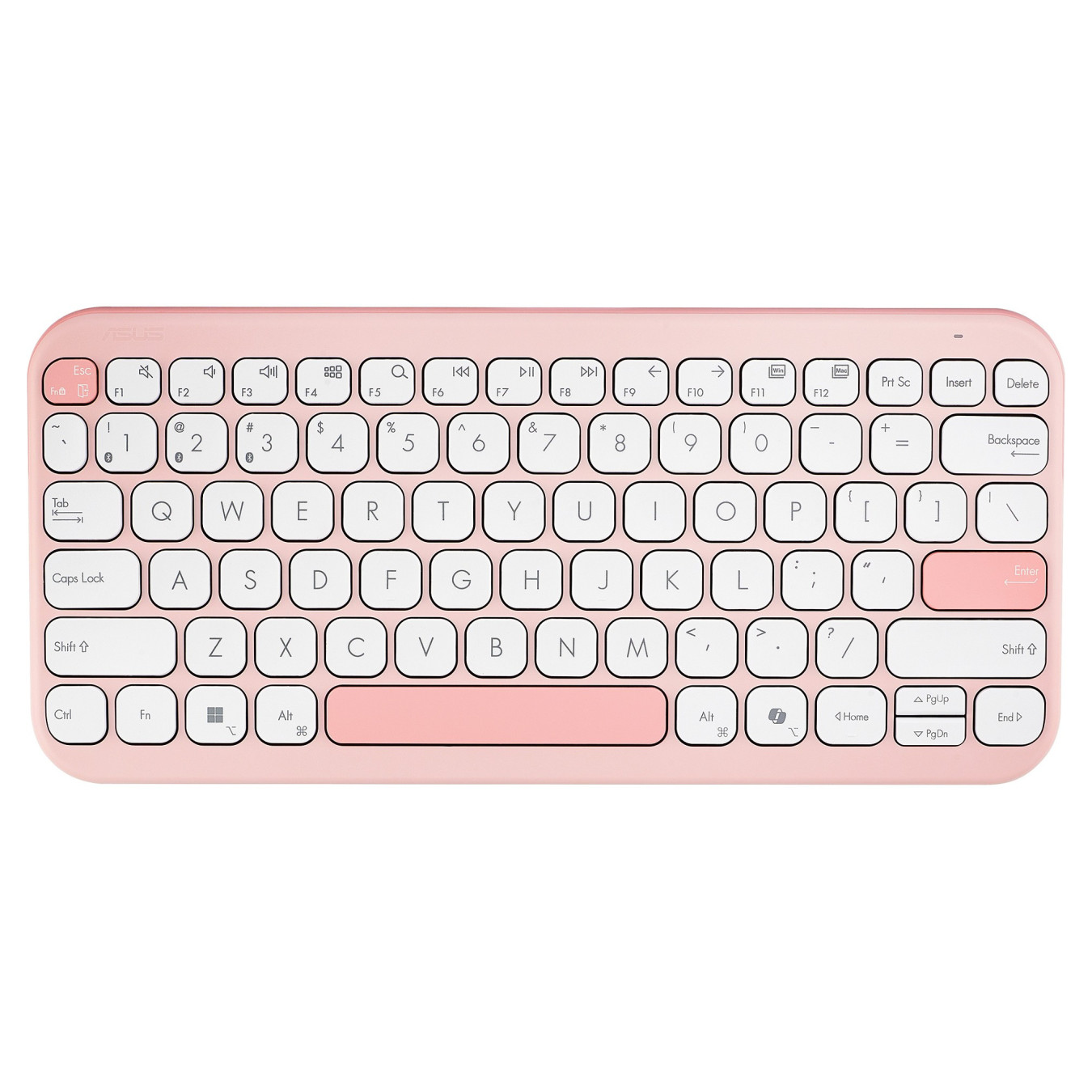 ASUS KW100 Tastatur QWERTZ pink — Buy in Cyprus with Fast Delivery