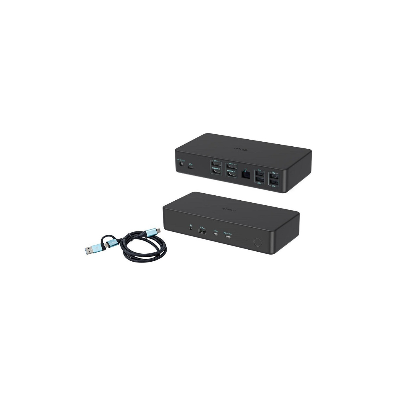 i-tec USB-C Thunderbolt 3 Dual 4K Docking Station – 2x 4K@60Hz, 100W PD | Armenius Store