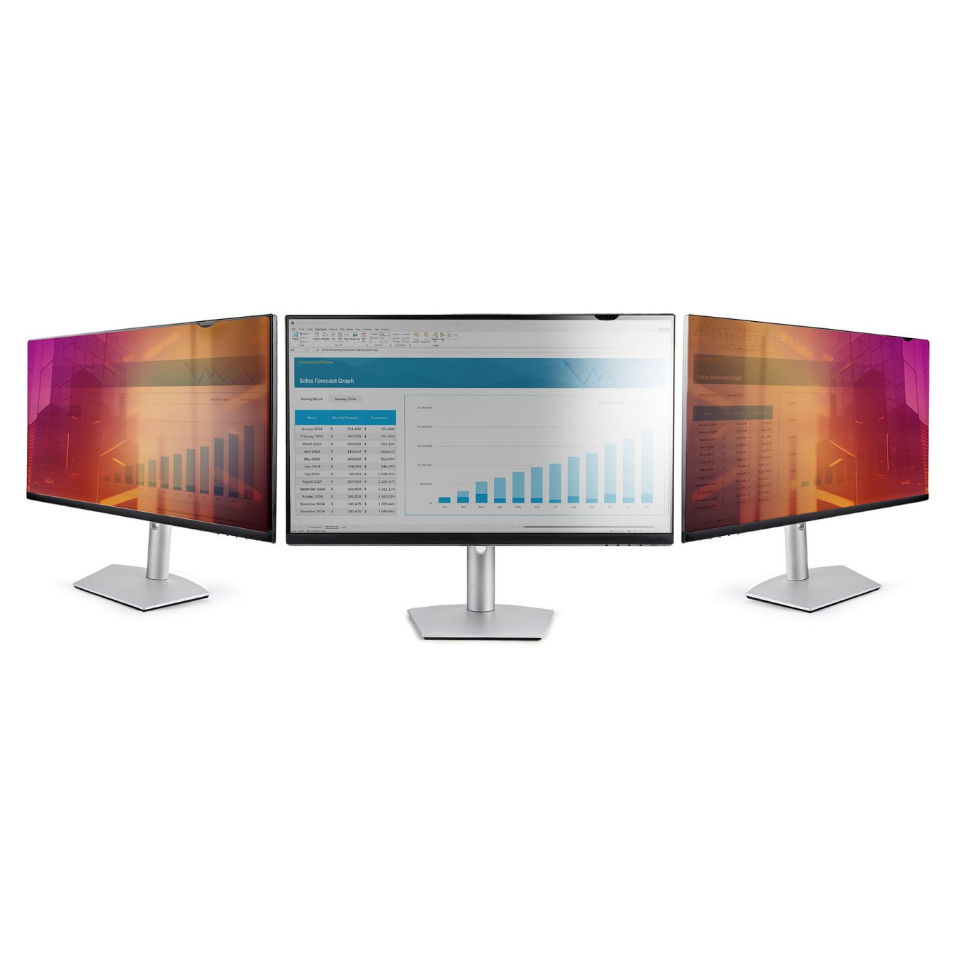 StarTech 24-INCH GOLD PRIVACY SCREEN — Buy in Cyprus with Fast Delivery