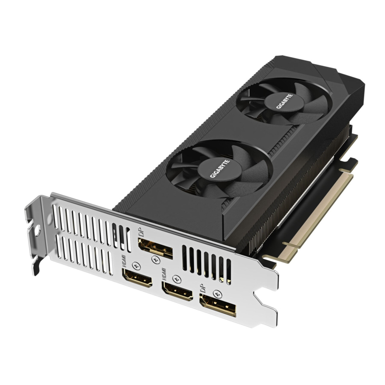 Gigabyte GeForce RTX 3050 OC Low Profile - Black, 6GB GDDR6, 1477 MHz, HDMI2.1 & DP1.4a — Buy in Cyprus with Fast Delivery