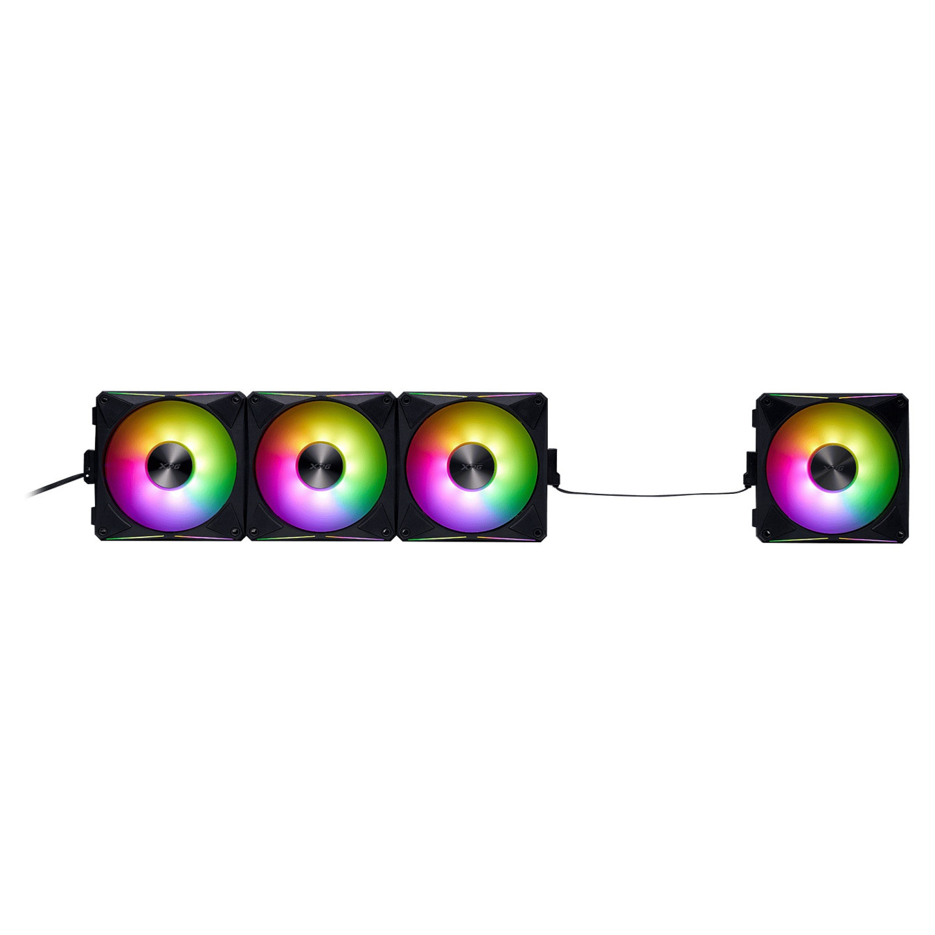 K COOLER XPG Hurricane MAG 120 ARGB PWM Lüfter 120mm schwarz 4er Pack — Buy in Cyprus with Fast Delivery