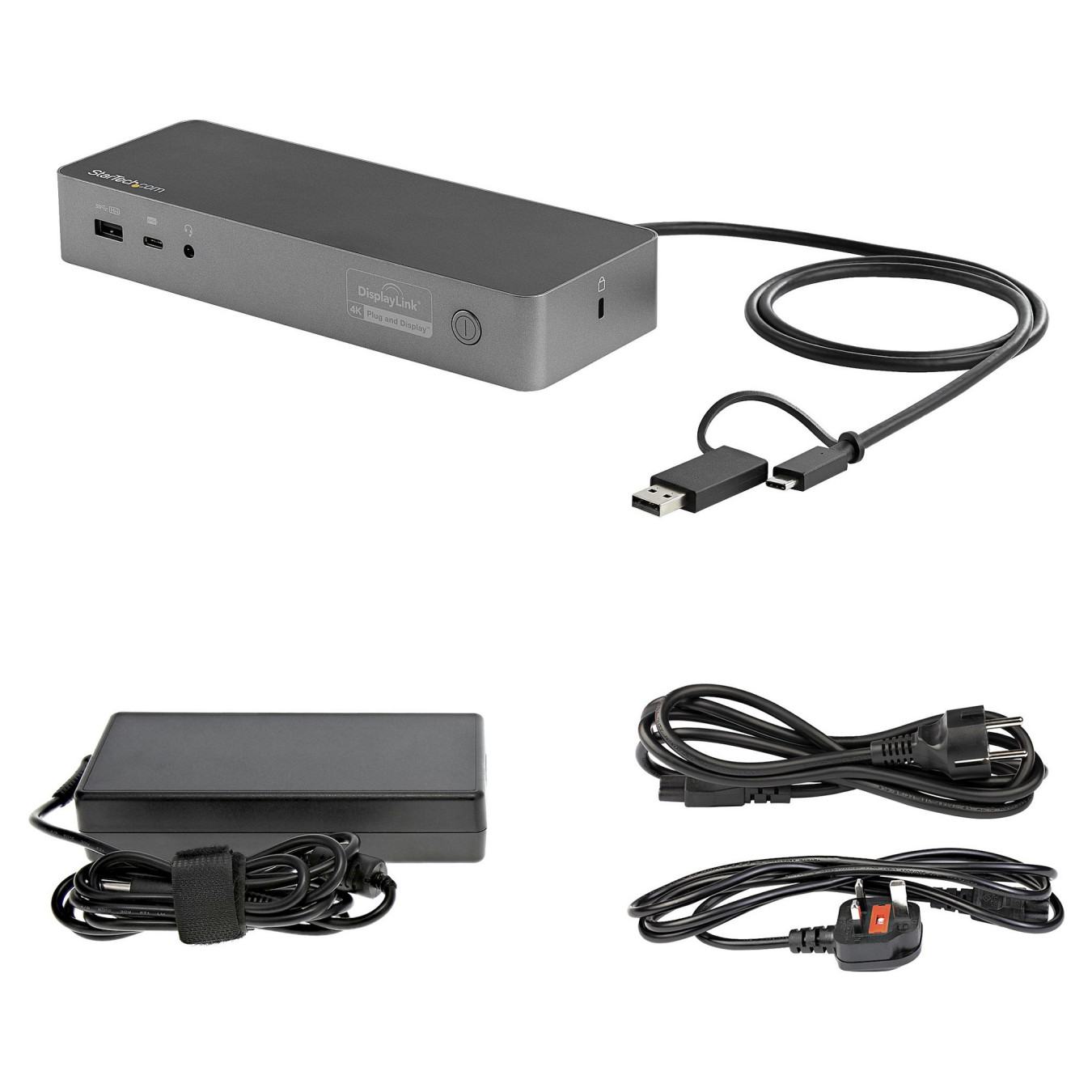 D StarTech UNIVERSAL DOCK USB-C + USB 3.0 — Buy in Cyprus with Fast Delivery