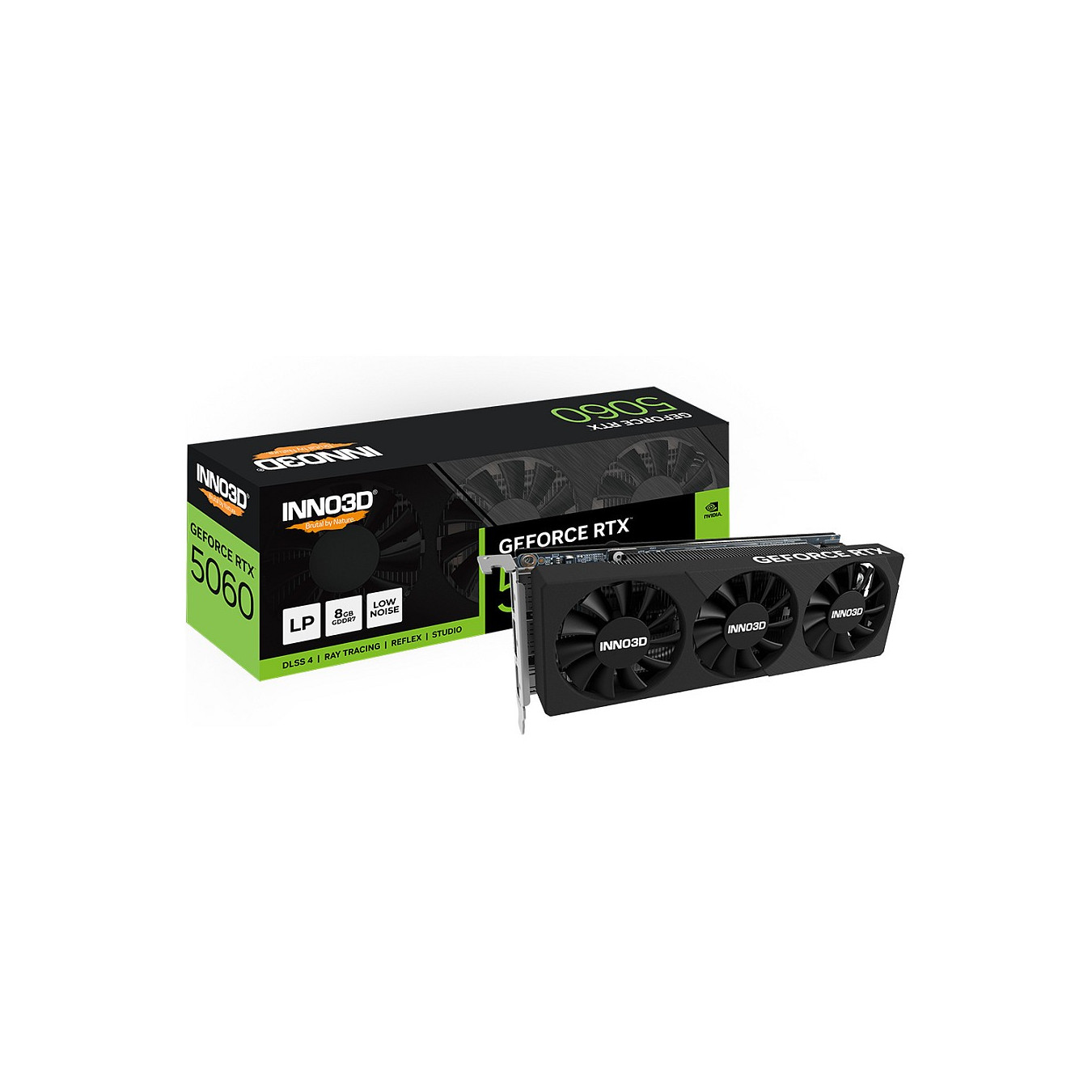 RTX 5060 8GB Inno3D X3 LP GDDR7 3 Fan — Buy in Cyprus with Fast Delivery