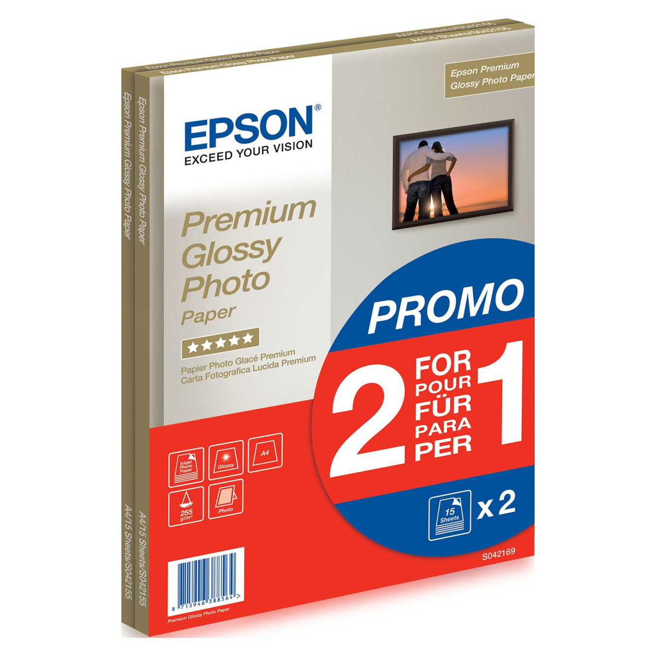 Epson C13S042169 PREMIUM GLOSSY PHOTO PAPER — Buy in Cyprus with Fast Delivery