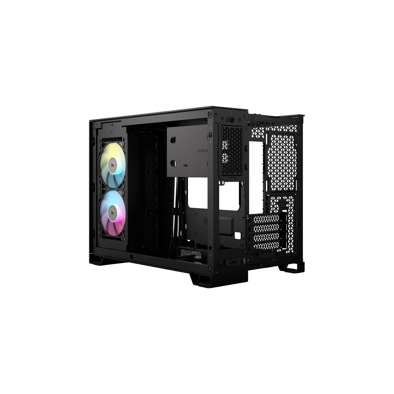 Corsair 2500X RGB schwarz Midi Tower mATX Gaming Gehäuse — Buy in Cyprus with Fast Delivery