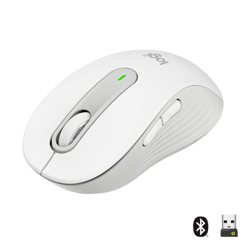 Buy Logitech Signature M650 Wireless Mouse - Right-Hand Ergonomic, White, Blueto... in Cyprus, Nicosia, Limassol, Larnaka, Pafos