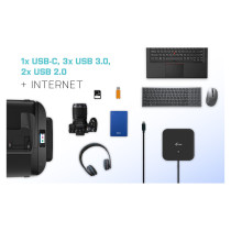 D i-tec USB-C Dual Display Docking Station — Buy in Cyprus with Fast Delivery