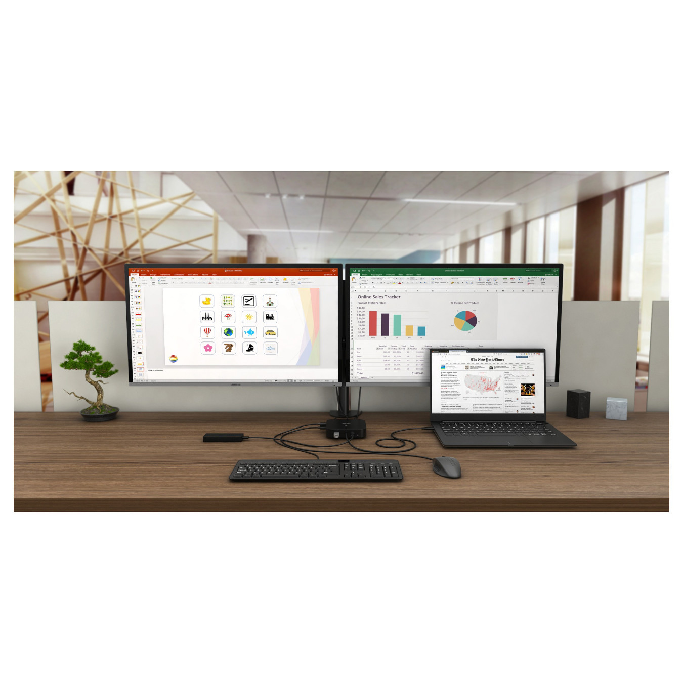 D i-tec USB-C Dual Display Docking Station — Buy in Cyprus with Fast Delivery