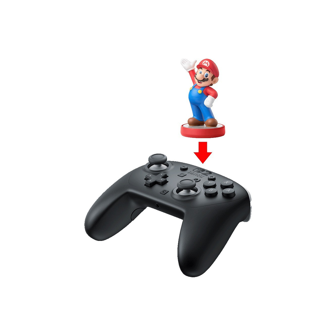 Nintendo Switch 2 Pro Controller Schwarz — Buy in Cyprus with Fast Delivery