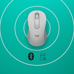 Buy Logitech Signature M650 Wireless Mouse - Right-Hand Ergonomic, White, Blueto... in Cyprus, Nicosia, Limassol, Larnaka, Pafos