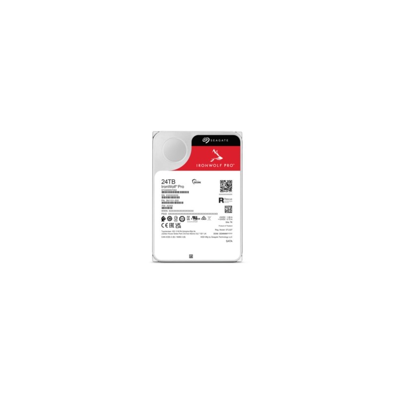 Buy Seagate IronWolf Pro ST24000NT002 - 24TB NAS HDD, SATA III 6Gb/s, 3.5" 7200R... in Cyprus, Nicosia, Limassol, Larnaka, Pafos