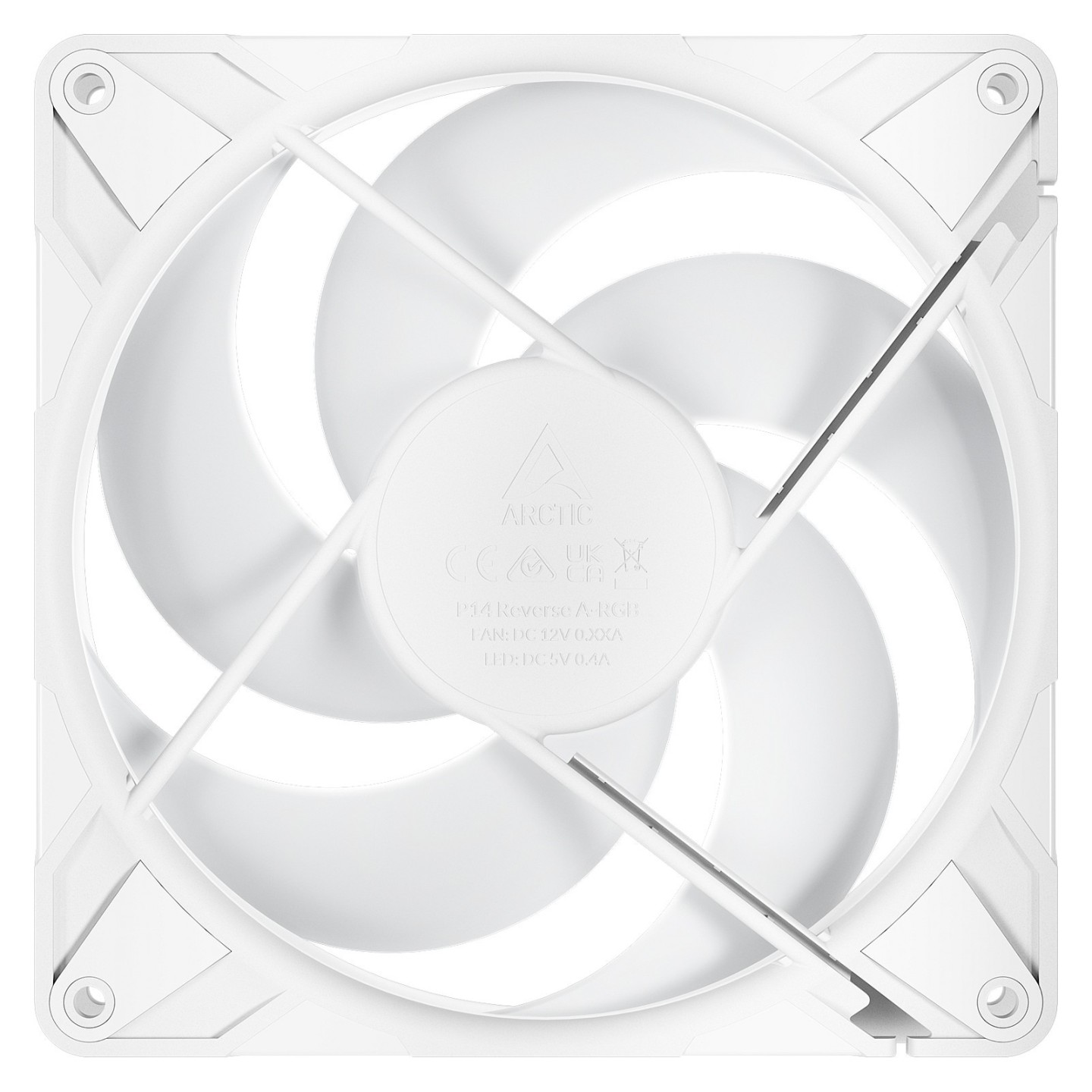 ARCTIC P14 Pro Reverse A-RGB PWM 140mm Fan 3-Pack White (Boxed) — Buy in Cyprus with Fast Delivery