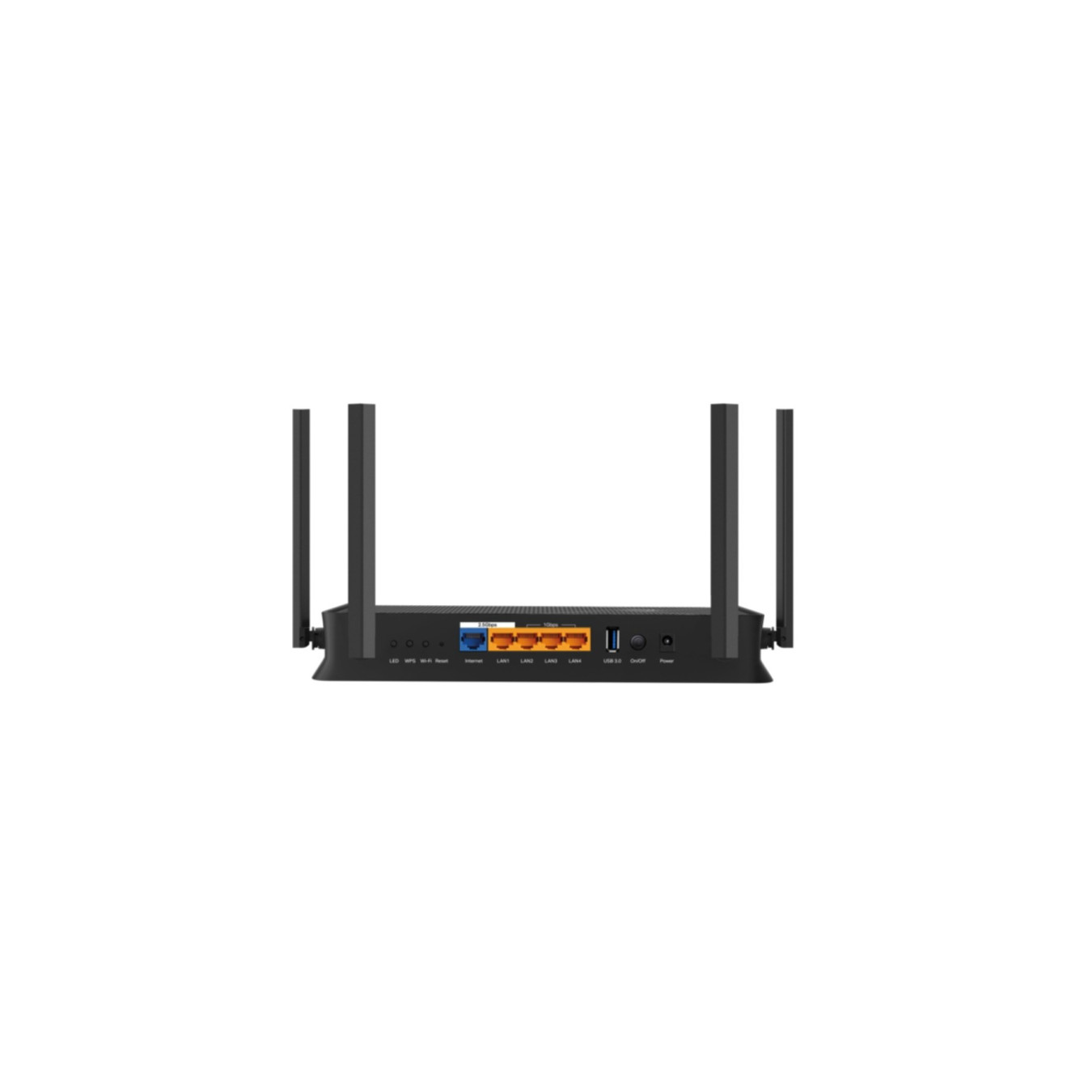 TP-Link Archer BE230 - Wi-Fi 7 Dual-Band Router, 4x External Antennas, 2.5GbE, USB 3.0, Black