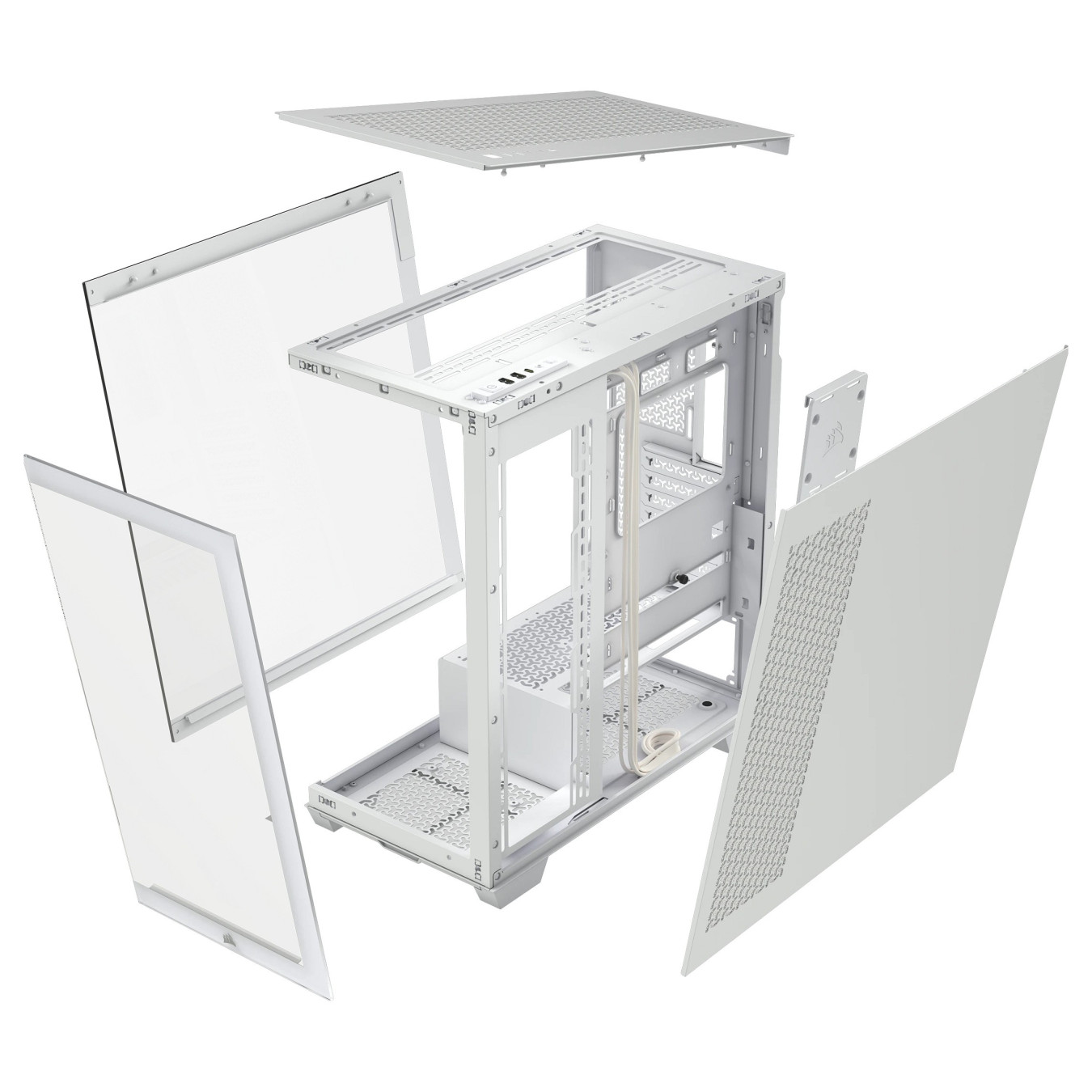 Corsair 3500X weiß Midi Tower ATX Gaming Gehäuse — Buy in Cyprus with Fast Delivery