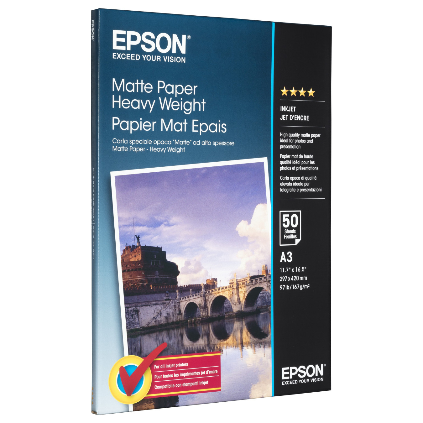 Epson C13S041261 A3 Schweres Papier — Buy in Cyprus with Fast Delivery