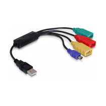Hub 4x Delock ext. cable Hub — Buy in Cyprus with Fast Delivery