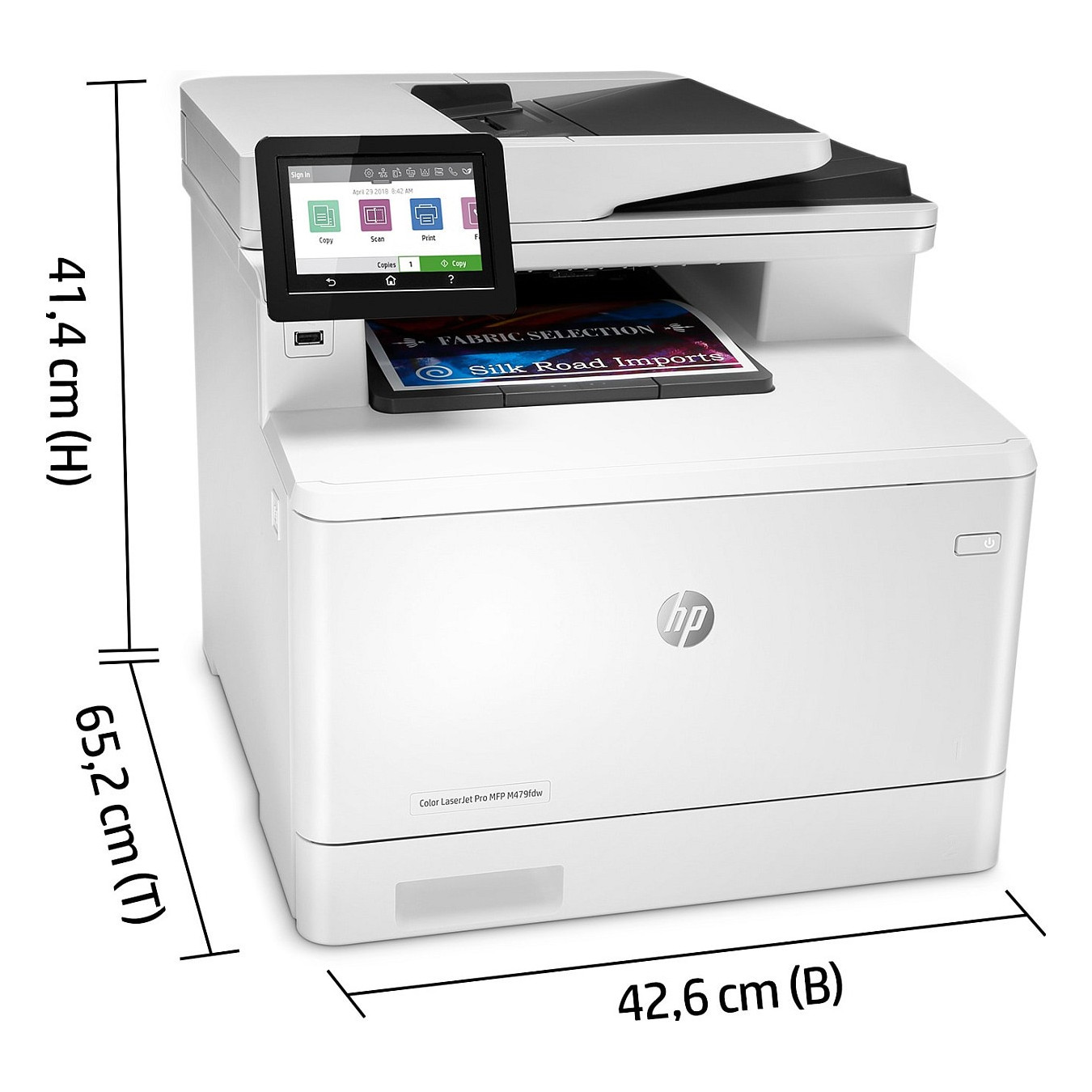FL HP Color LaserJet Pro MFP M479dw 3in1 A4 LAN WiFi Duplex ADF — Buy in Cyprus with Fast Delivery