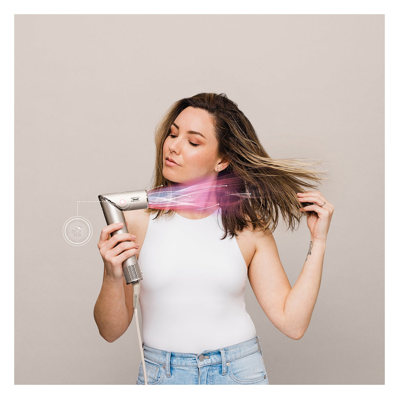 Shark HD446SLEU FlexStyle Air Styler & Haartrockner — Buy in Cyprus with Fast Delivery