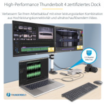 D StarTech THUNDERBOLT 4 DOCK 2X HDMI DP — Buy in Cyprus with Fast Delivery