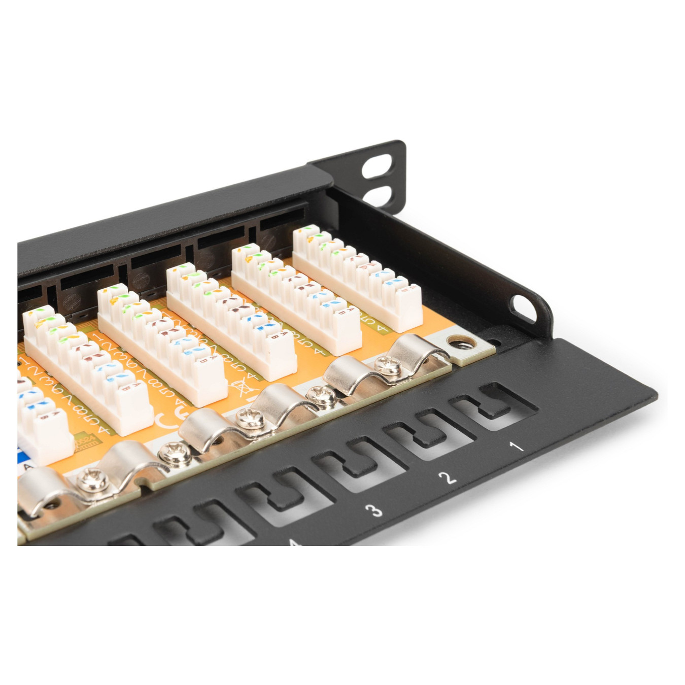 DIGITUS Patchpanel 0.5HE 24-Port Cat6 ungeschirmt schwarz — Buy in Cyprus with Fast Delivery