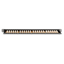 DIGITUS Patchpanel 0.5HE 24-Port Cat6 ungeschirmt schwarz — Buy in Cyprus with Fast Delivery