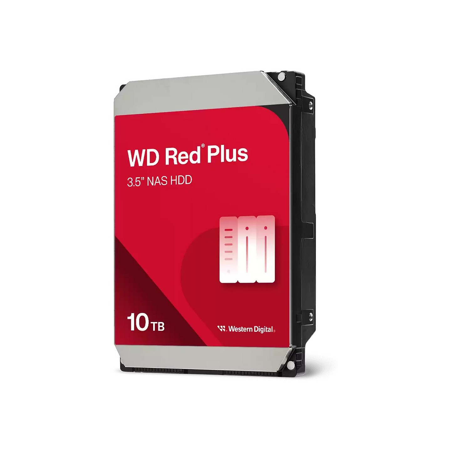 Western Digital Red Plus 10TB - 7200 RPM 256MB SATA III 3.5" NAS HDD - WD100EFGX (Bulk) — Buy in Cyprus with Fast Delivery