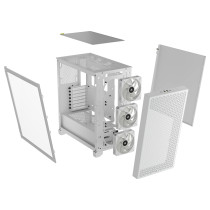 Corsair 3000D RGB Airflow weiß Midi Tower ATX Gaming Gehäuse — Buy in Cyprus with Fast Delivery