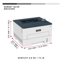L Xerox B230 A4 34 S Min. USB LAN WiFi Duplex — Buy in Cyprus with Fast Delivery