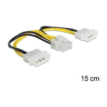 DeLOCK EPS12V 8-polig to 4-polig (BU-ST) 15cm — Buy in Cyprus with Fast Delivery