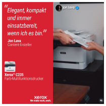 FL Xerox C235 Farblaserdrucker 4in1 A4 22 S. Min. LAN WLAN ADF Duplex — Buy in Cyprus with Fast Delivery