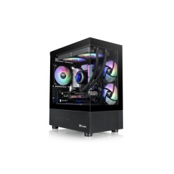 Buy Thermaltake View 170 TG ARGB - Micro-ATX/Mini-ITX Micro Tower Case, Black, T... in Cyprus, Nicosia, Limassol, Larnaka, Pafos
