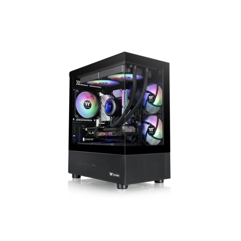 Buy Thermaltake View 170 TG ARGB - Micro-ATX/Mini-ITX Micro Tower Case, Black, T... in Cyprus, Nicosia, Limassol, Larnaka, Pafos