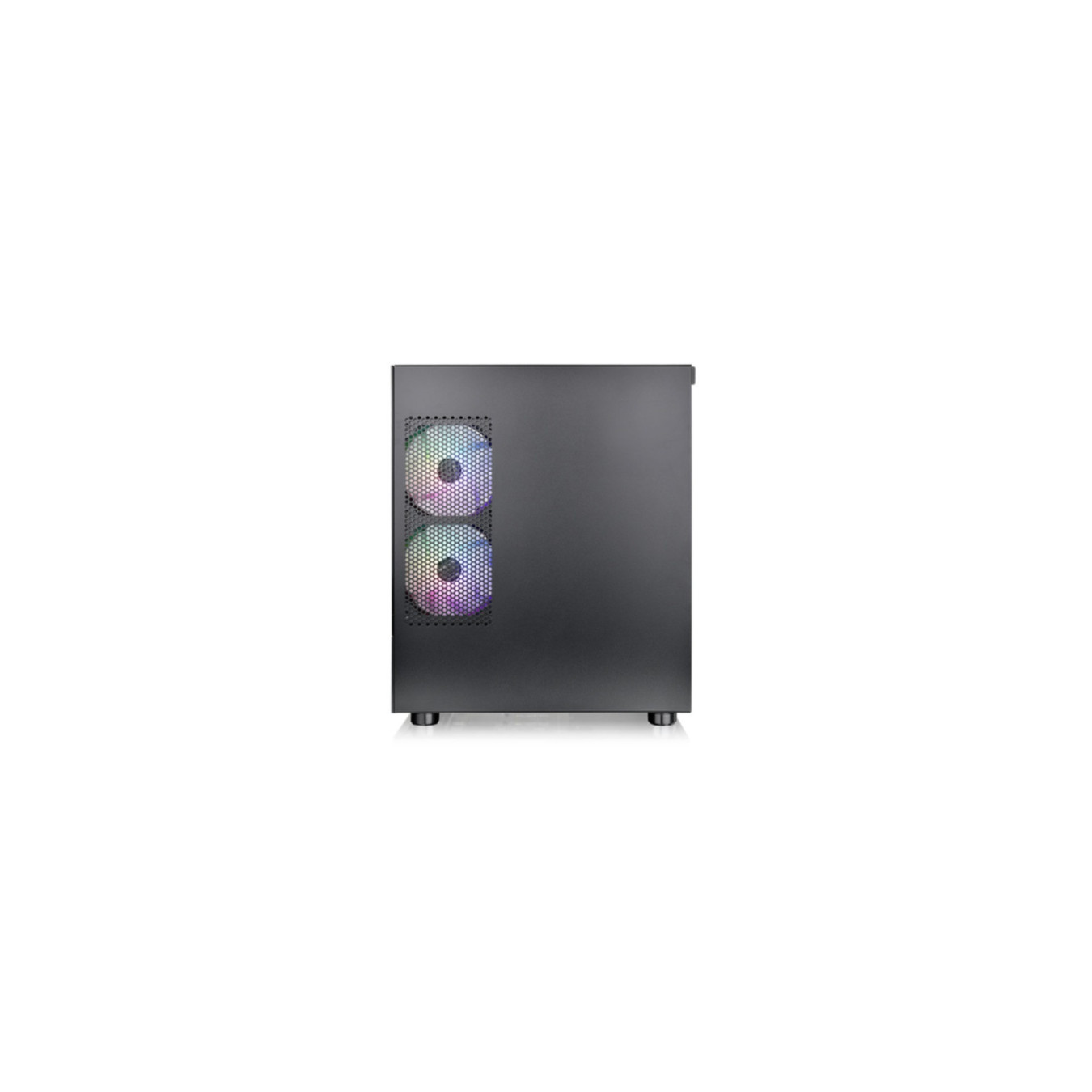 Thermaltake View 170 TG ARGB - Micro-ATX/Mini-ITX Micro Tower Case, Black, Tempered Glass, ARGB Fans