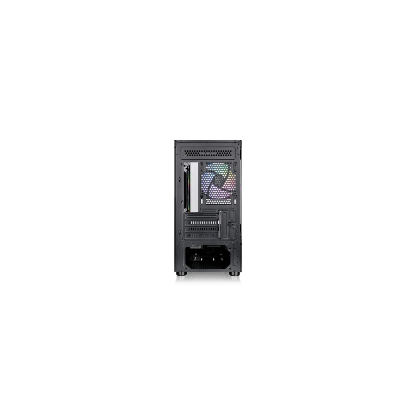 Thermaltake View 170 TG ARGB - Micro-ATX/Mini-ITX Micro Tower Case, Black, Tempered Glass, ARGB Fans