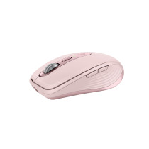 Logitech MX Anywhere 3S - 910-006931 - Compact Right-Hand Wireless Mouse, Pink, 8000 DPI, USB-C Rechargeable