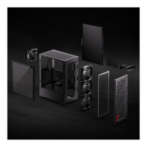 XPG Valor Air ATX Midi Tower schwarz Glas 4x120mm — Buy in Cyprus with Fast Delivery
