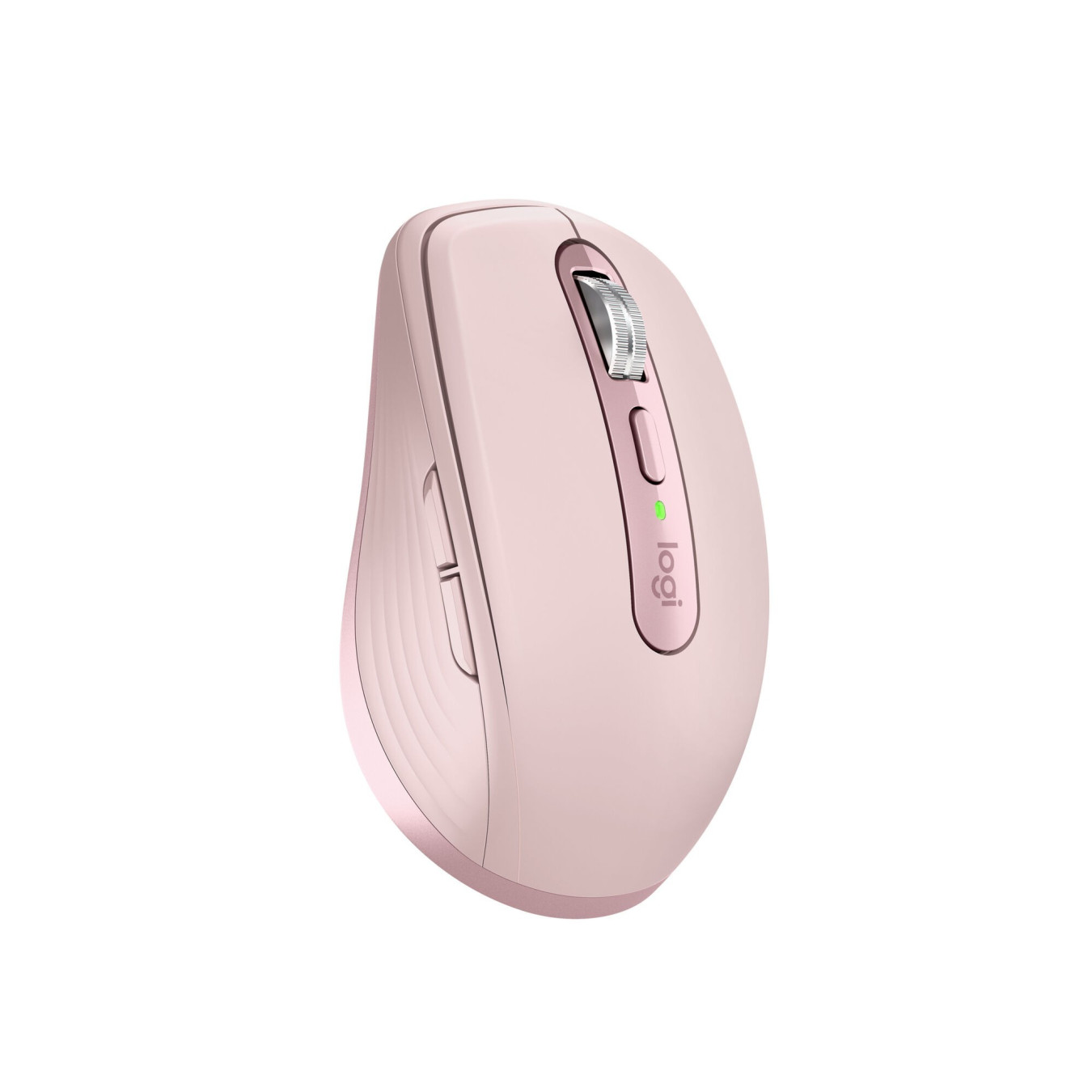 Logitech MX Anywhere 3S - 910-006931 - Compact Right-Hand Wireless Mouse, Pink, 8000 DPI, USB-C Rechargeable