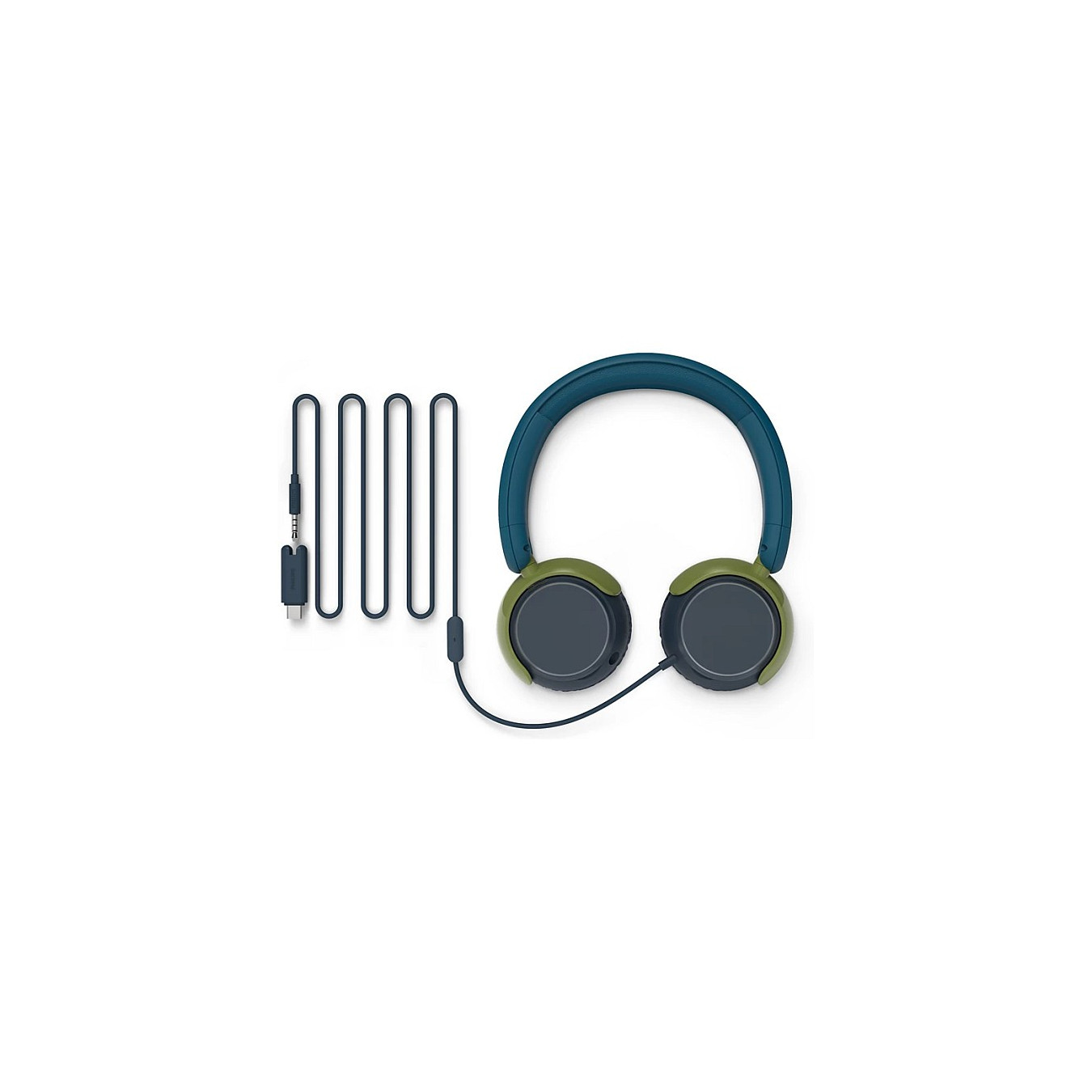 Philips TAK2000CT 00 On Ear Kopfhörer für Kinder - Blau Grün — Buy in Cyprus with Fast Delivery