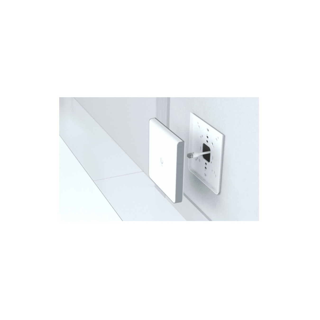 Ubiquiti U6-Enterprise (U6-ENTERPRISE-IW) - Tri-Band Wi-Fi 6E AP, White, PoE, 2.5GbE, Up to 600 Users
