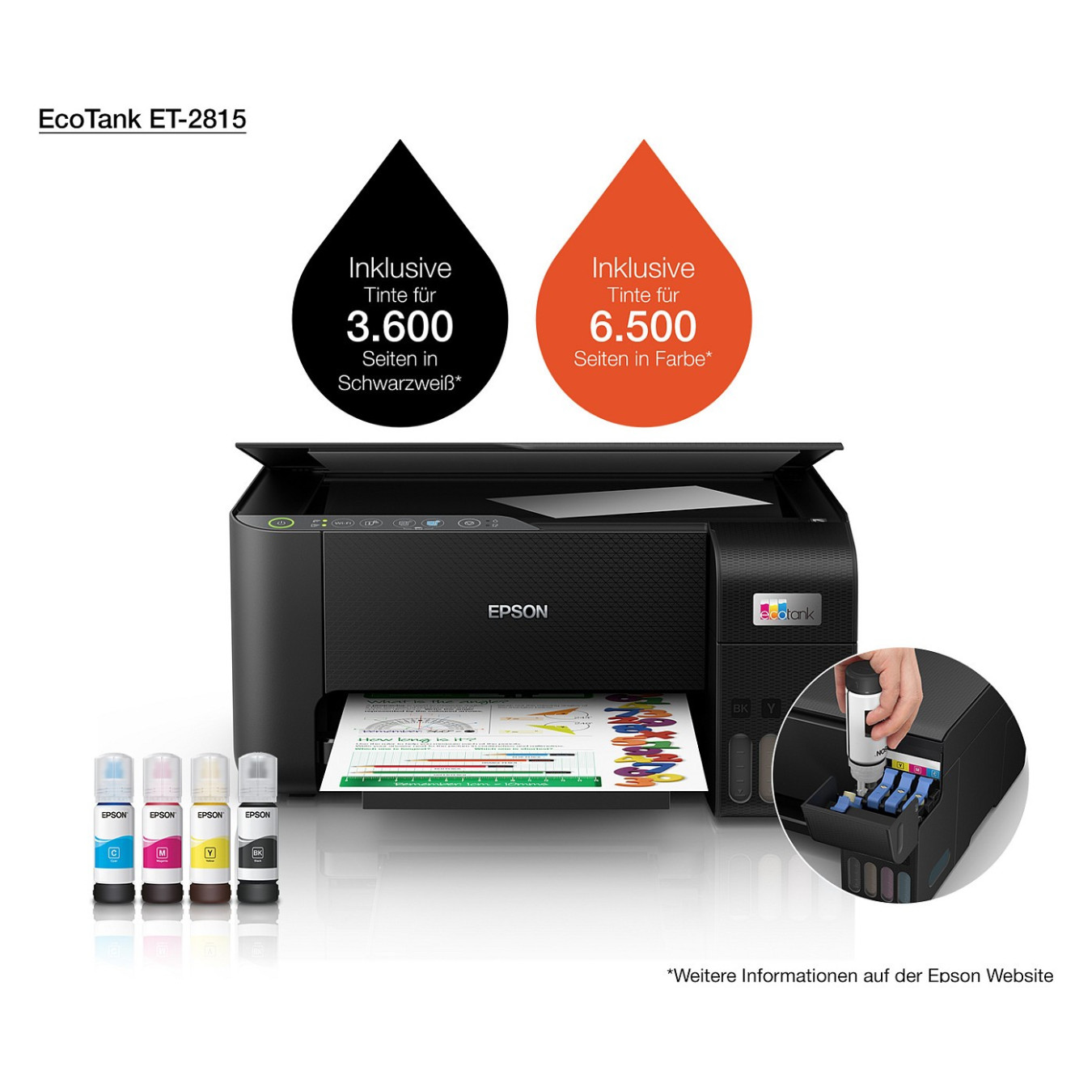 T Epson EcoTank ET-2815 A4 — Buy in Cyprus with Fast Delivery