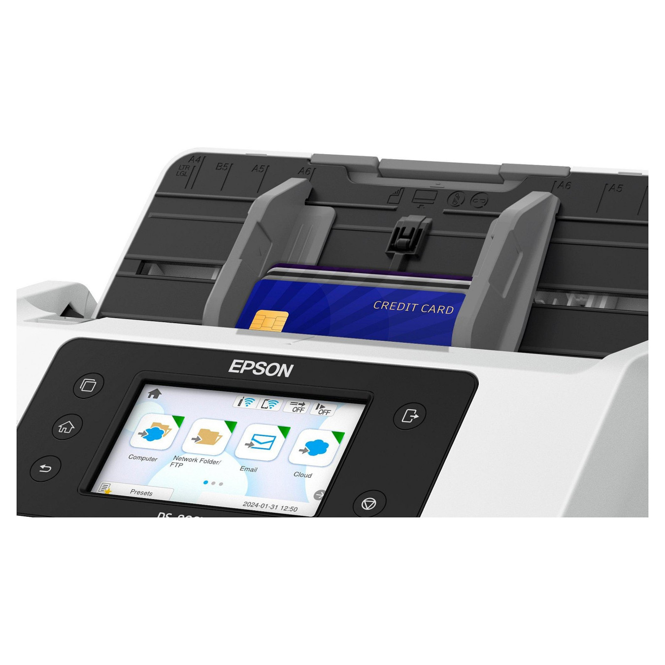 EPSON WorkForce DS-900WN Scanner A4 network and Wifi 70ppm 140ipm feeder 100 sheets — Buy in Cyprus with Fast Delivery