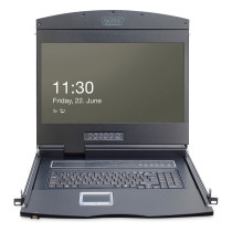 Digitus 19' LCD KVM-Konsole. 16-Port CAT 5. US-Tastatur — Buy in Cyprus with Fast Delivery